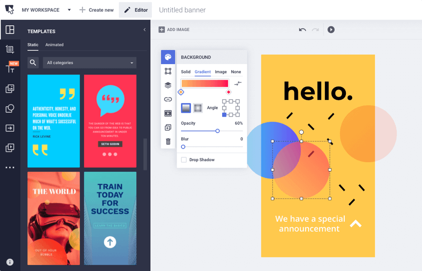 Create Instagram Stories Online